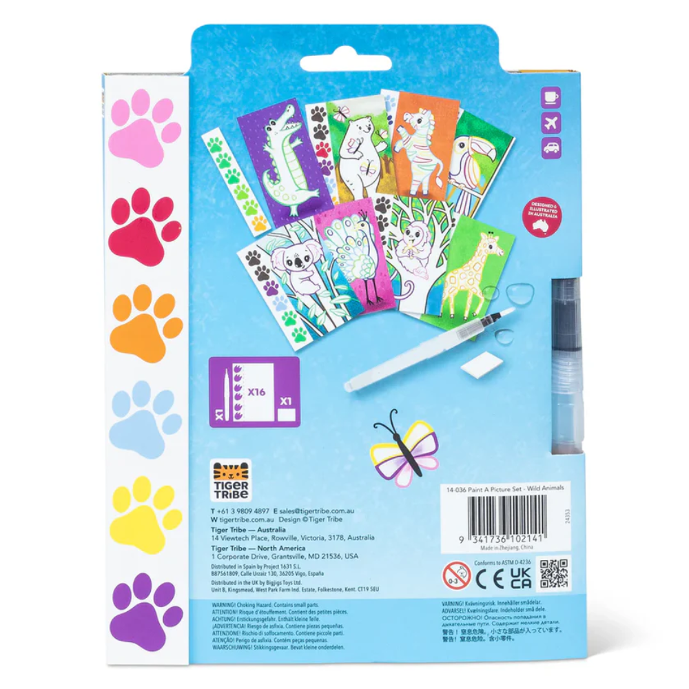 Paint a Picture Set: Wild Animals