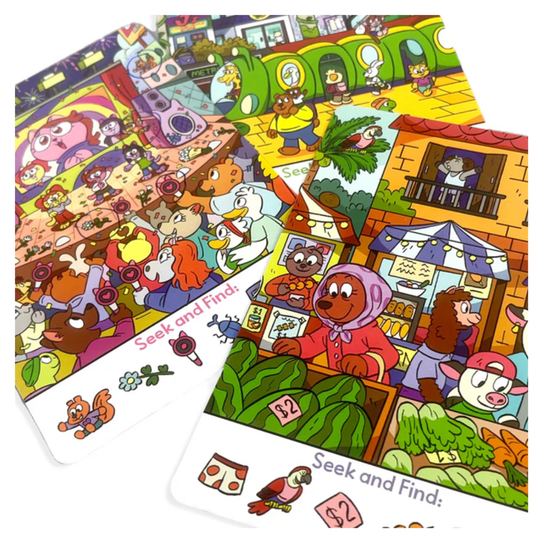 Paper Games - Seek and Find Activity Cards