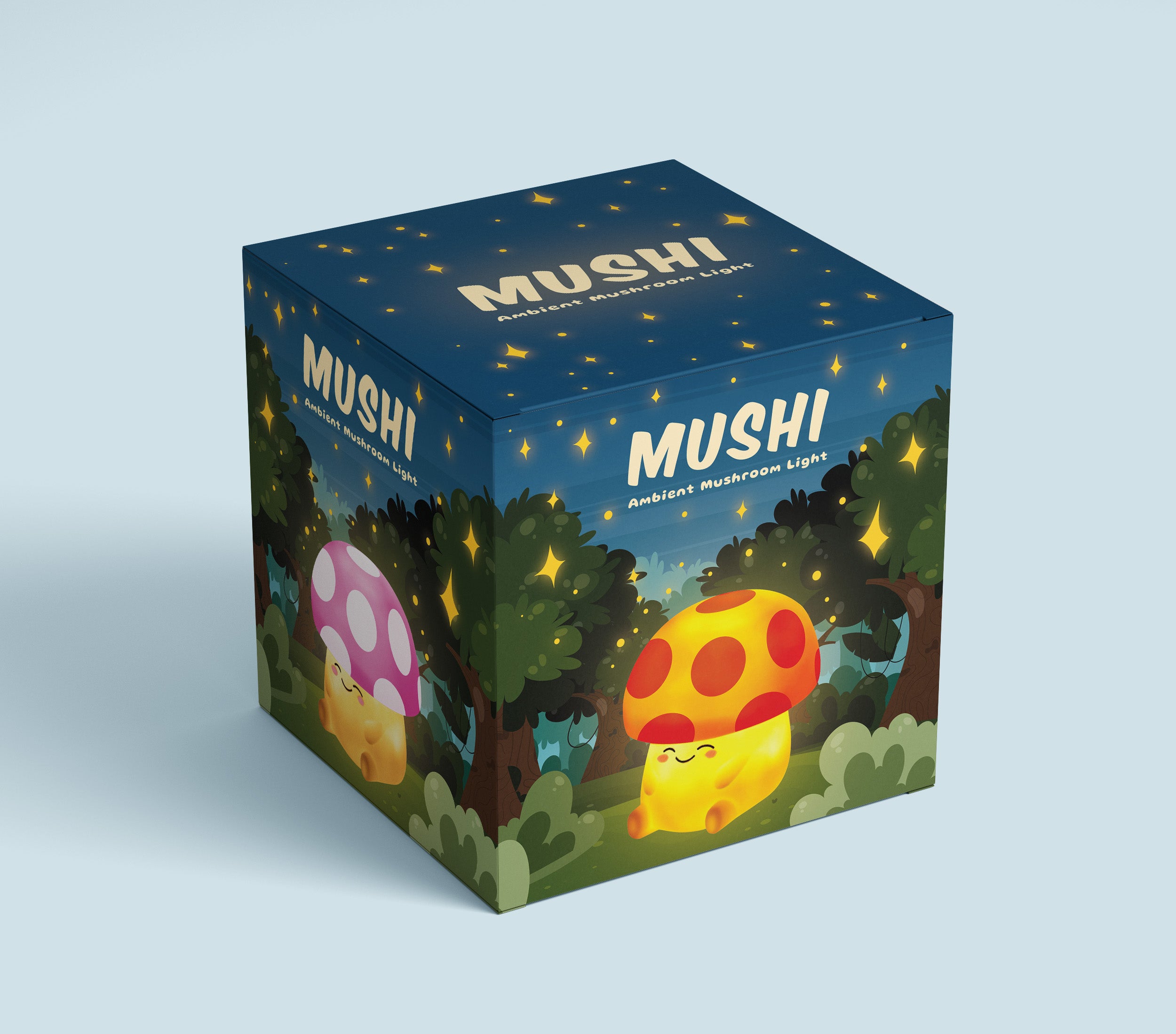 Mushi Mushroom Light: Blue