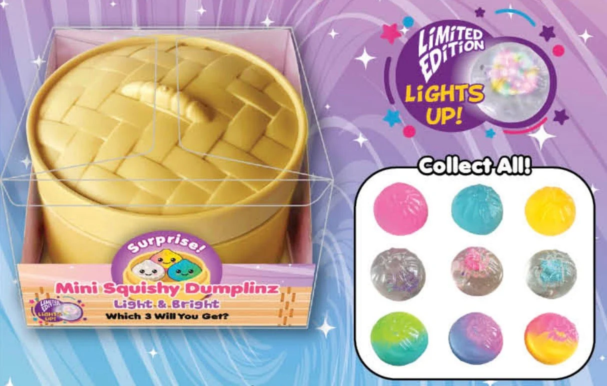 Surprise! Mini Squishy Dumplinz Light &amp; Bright