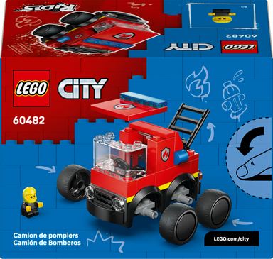 LEGO&reg; City Rides &ndash; Fire Truck Toy Building Set 60482