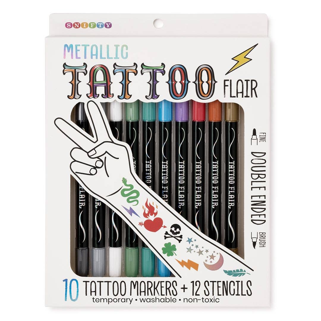 Tattoo Flair: Metallic