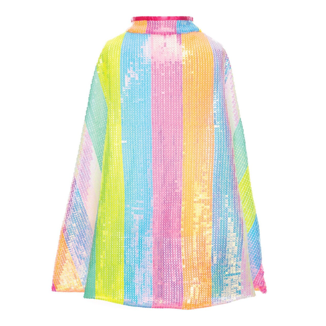 Stripy Sequins Cape - size 4/6