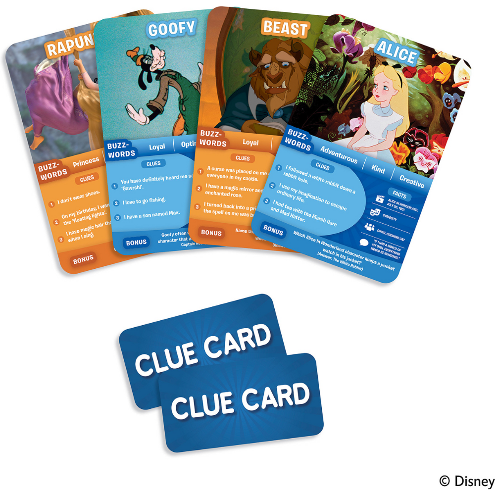 Guess in 10: Disney Trivia card game