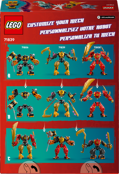 LEGO&reg; NINJAGO&reg; Arin&rsquo;s Spinjitzu Battle Mech Toy Set 71839