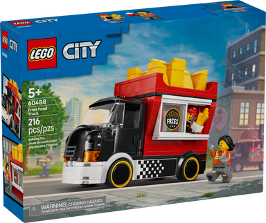 LEGO&reg; City Fries Food Truck - Toy Building Set 60488