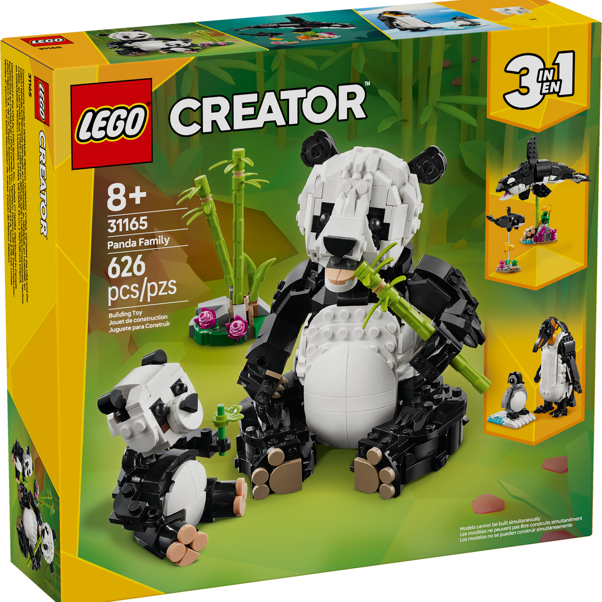 LEGO® Creator 3in1 Wild Animals: Panda Family 31165 — Snapdoodle