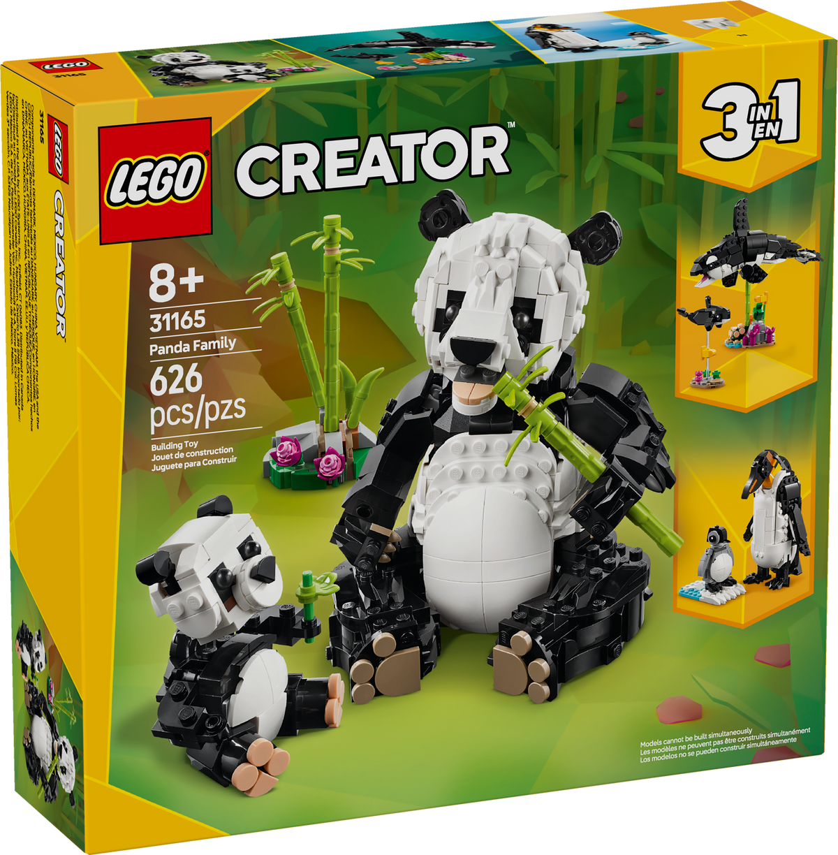 LEGO® Creator 3in1 Wild Animals: Panda Family 31165 — Snapdoodle LEGO® Creator 3in1 Wild Animals: Panda Family 31165 — Snapdoodle