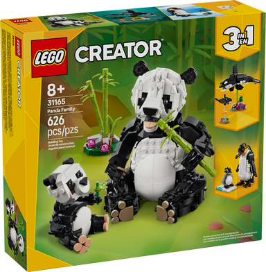 LEGO&reg; Creator 3in1 Wild Animals: Panda Family 31165