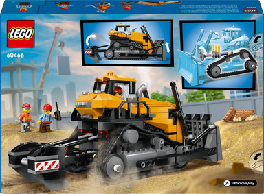 LEGO&reg; City Yellow Bulldozer 60466