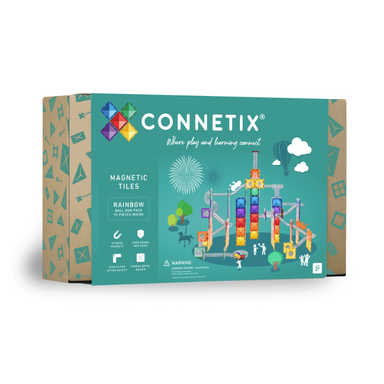 Connetix Rainbow Ball Run 92pc Set