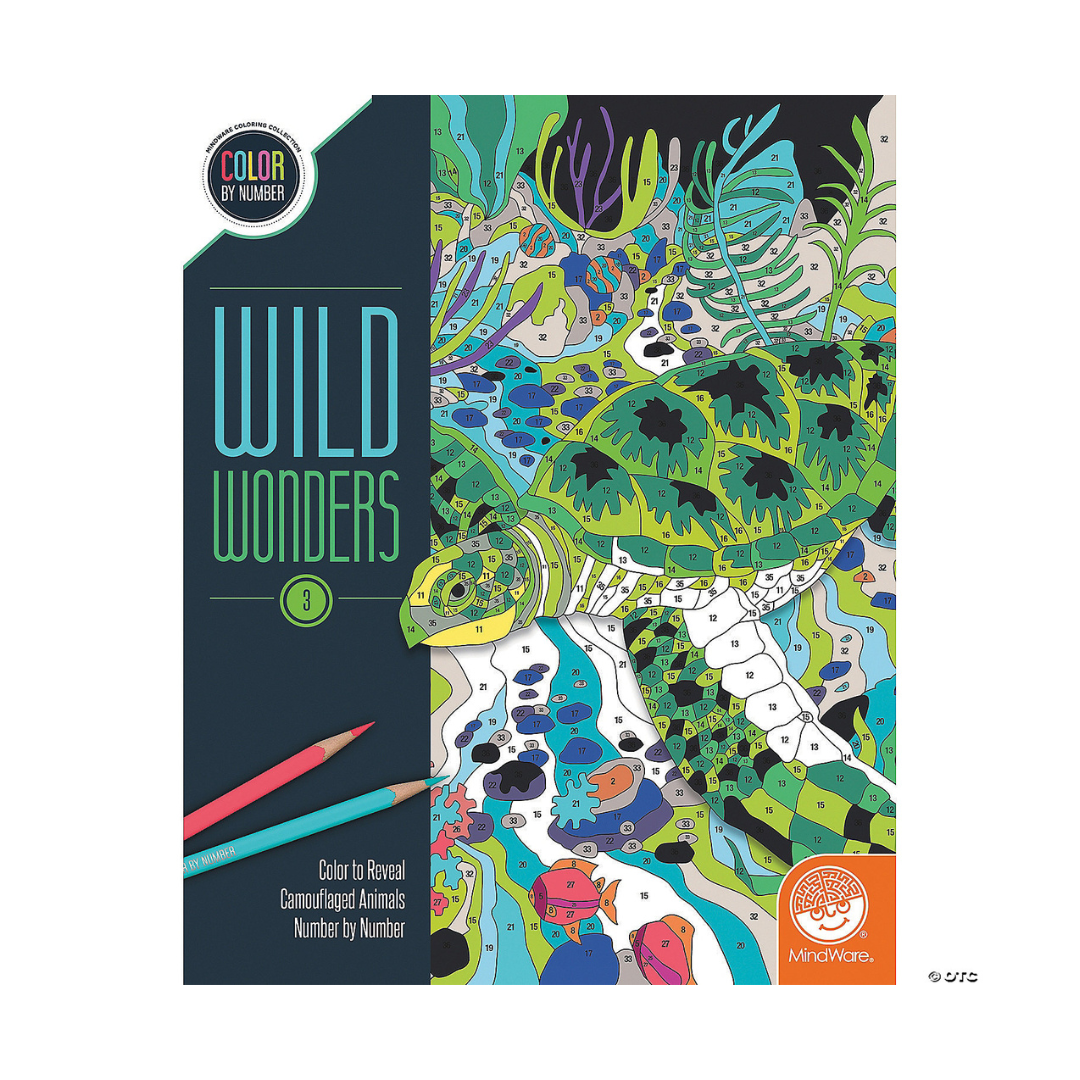 Wild Wonders Color By Number #3