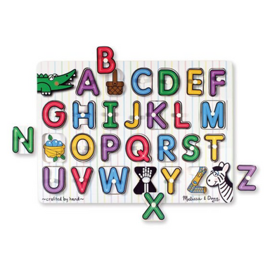 See Inside Alphabet Puzzle Board