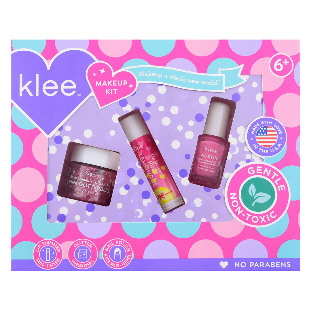 Pink Sugar Swirls Makeup Kit