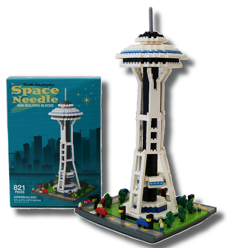Space Needle Mini Building Block Set