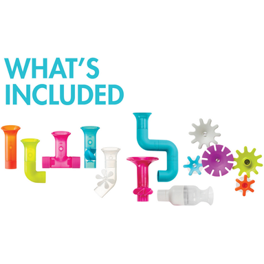Pipes &amp; Tubes &amp; Cogs Building Bath Toy
