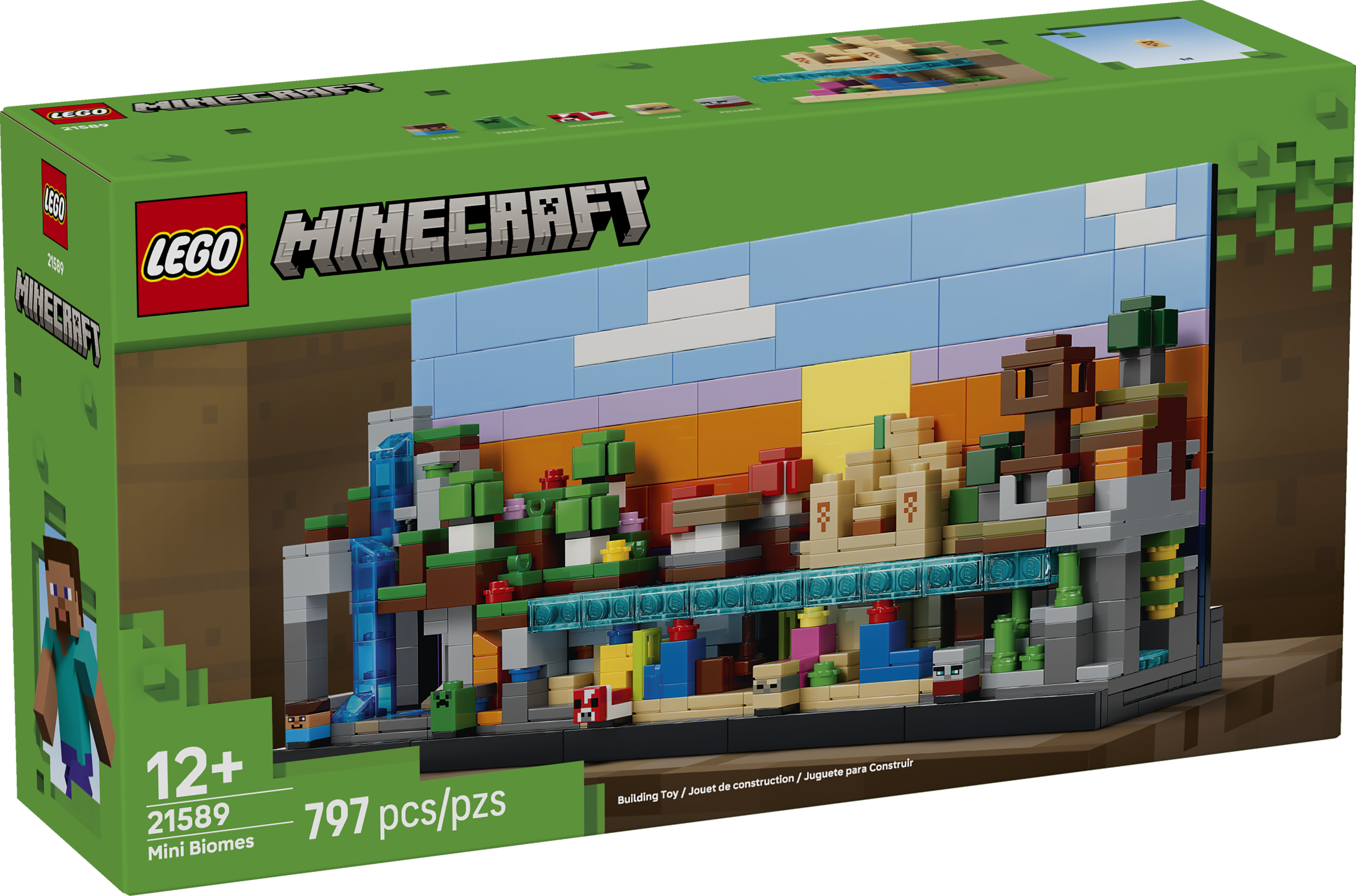 21589LEGO&reg; Minecraft&reg; Mini Biomes