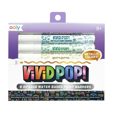 Vivid POP Paint Markers - Metallic