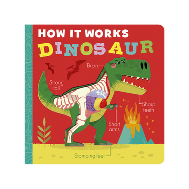 How it Works: Dinosaur Board Book