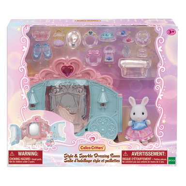 Calico Critters Style &amp; Sparkle Dressing Room