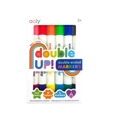 Double Up - Double Ended Markers 6pk