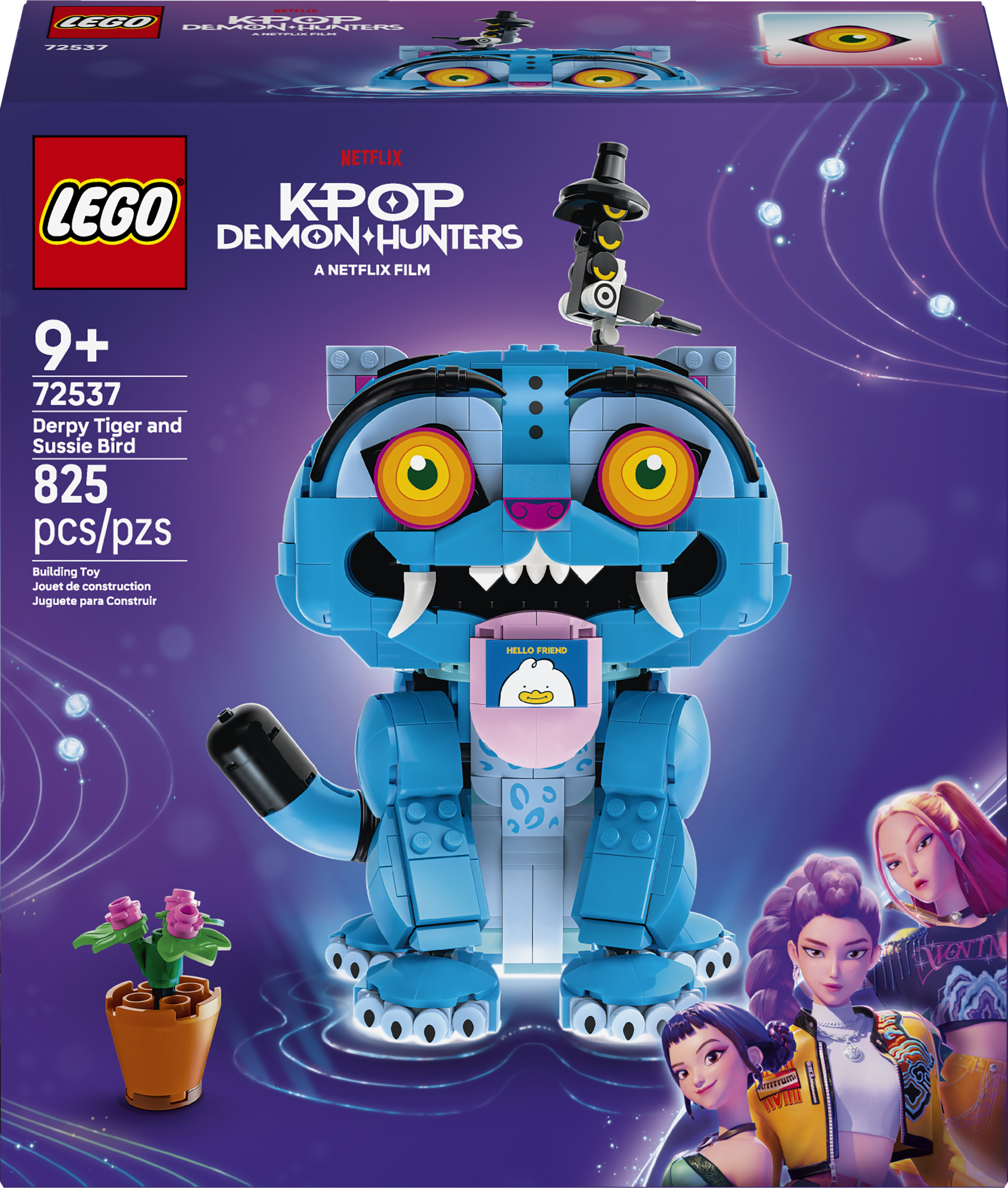72537 LEGO&reg; KPop Demon Hunters Derpy Tiger and Sussie Bird