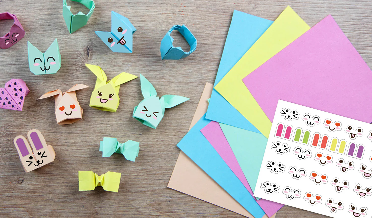 Kawaii Origami Animal Jewelry