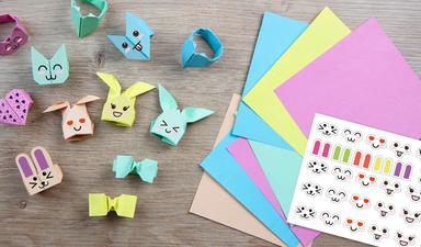 Kawaii Origami Animal Jewelry
