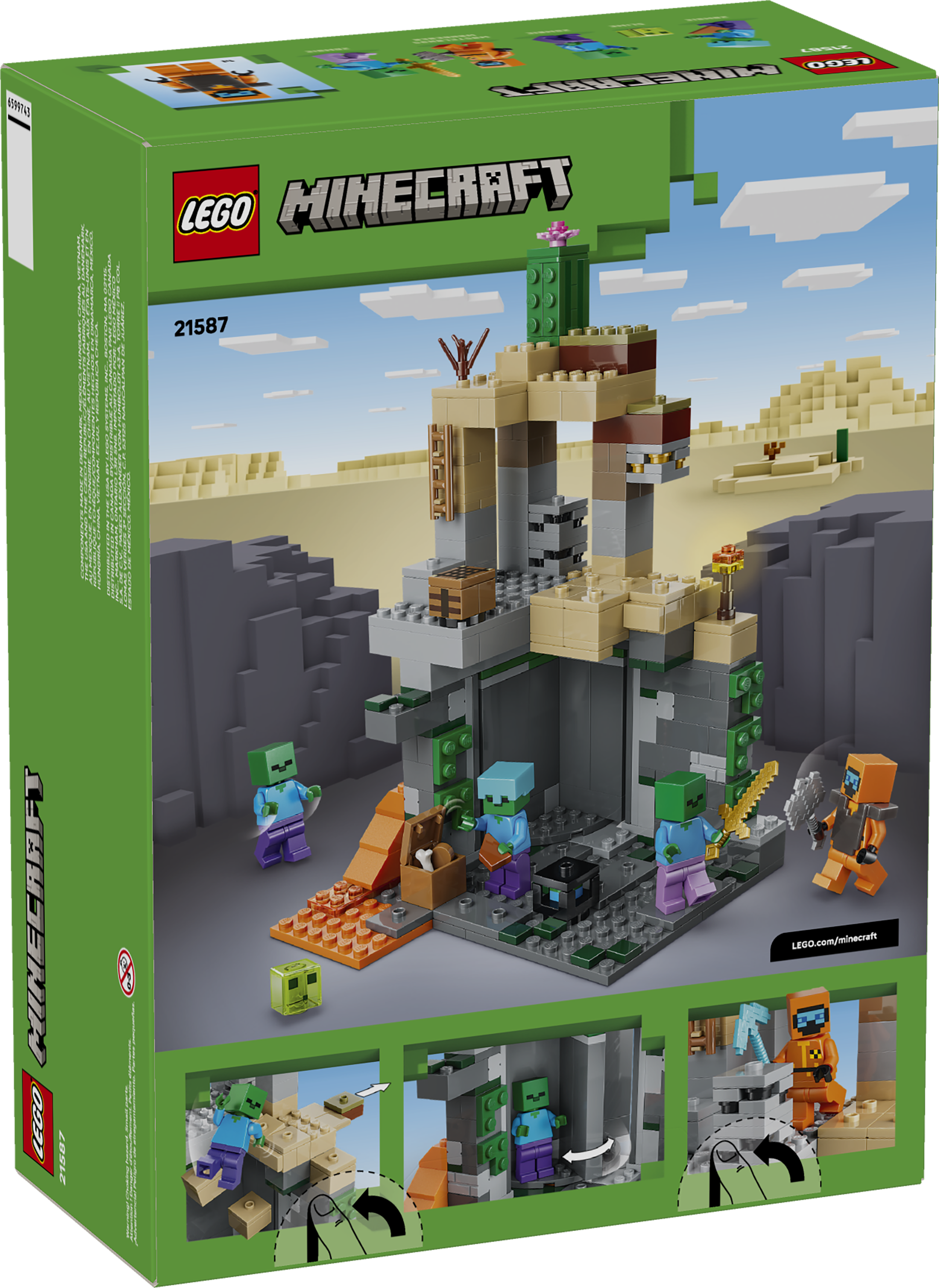 21587 LEGO&reg; Minecraft&reg; Zombie Dungeon
