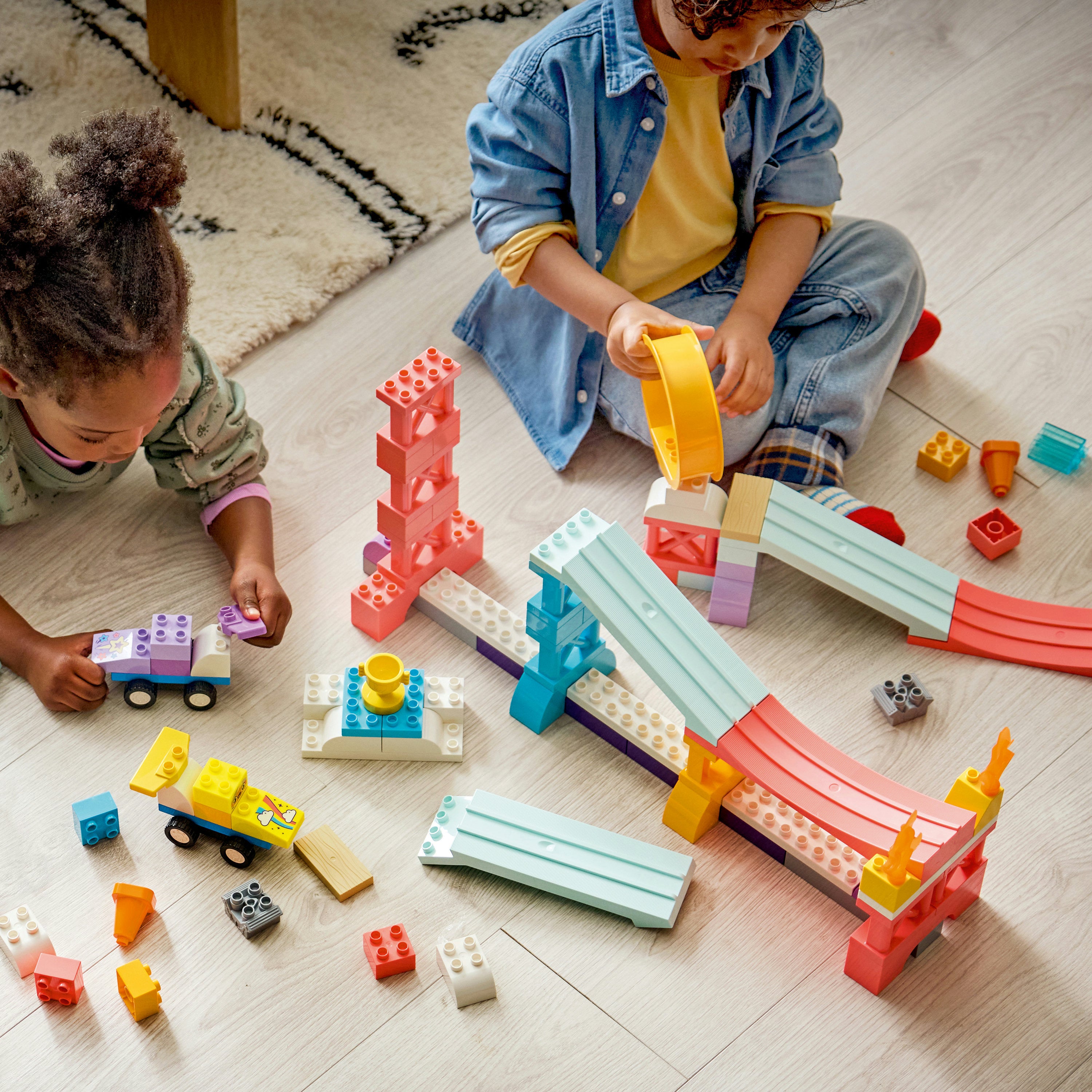 10478 LEGO&reg; DUPLO&reg; Town 3 in 1 Creative Ramps with Vehicles