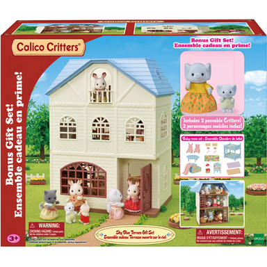 Calico Critters Sky Blue Terrace Gift Set