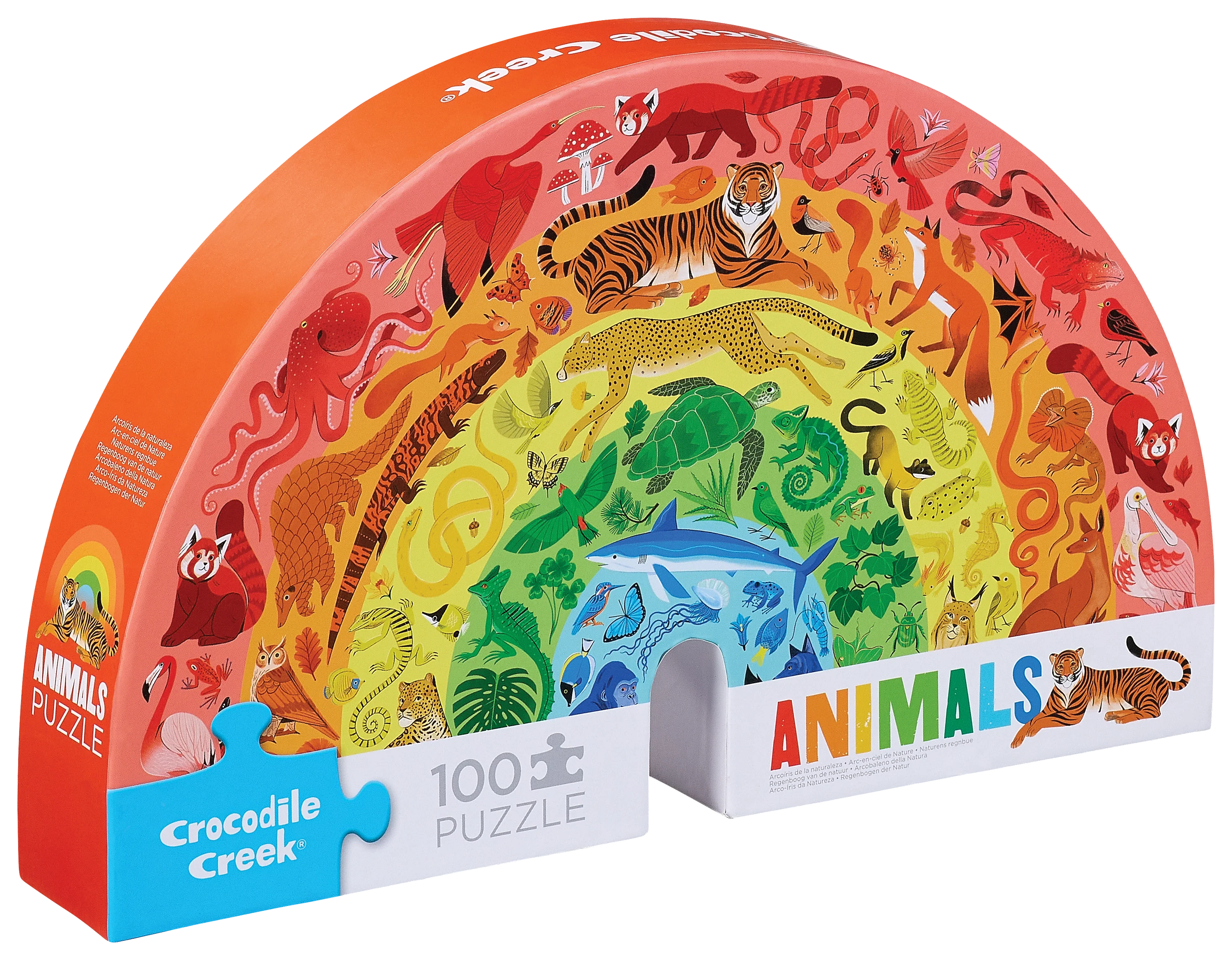 Rainbow Animals 100pc