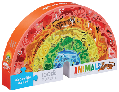 Rainbow Animals 100pc