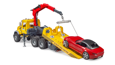 Bruder Granite Tow Truck with Roadster (02829)