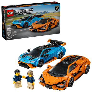 LEGO&reg; Speed Champions Lamborghini Revuelto &amp; Hurac&aacute;n STO 77238