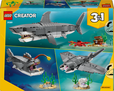 31381 LEGO&reg; Creator Fierce Shark with a Treasure Chest