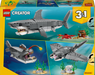 31381 LEGO&reg; Creator Fierce Shark with a Treasure Chest