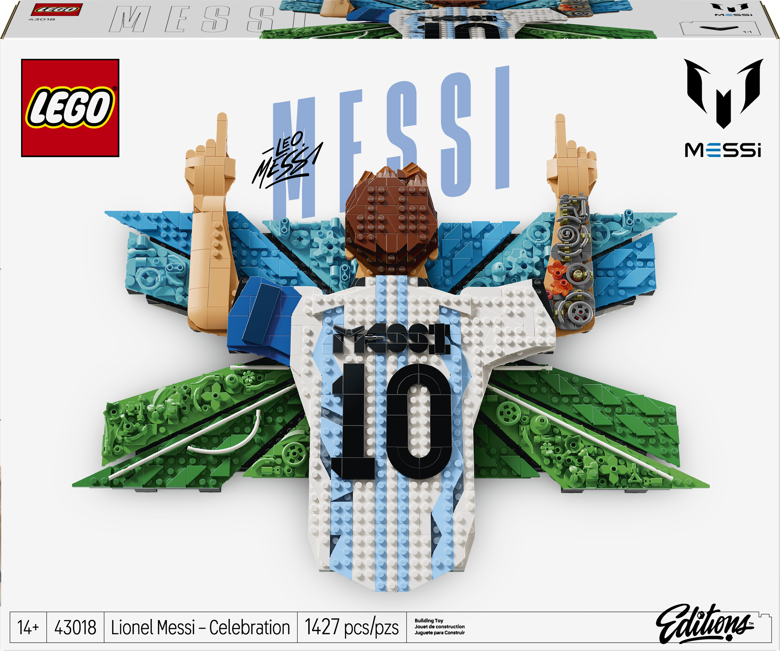 43018 LEGO&reg; Editions Lionel Messi &ndash; Celebration