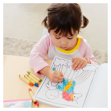 Color-in Book - Enchanting Unicorns