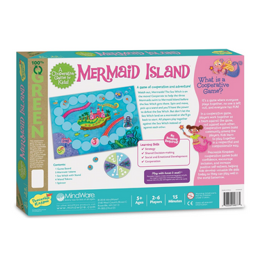 Mermaid Island Cooperative Board Game