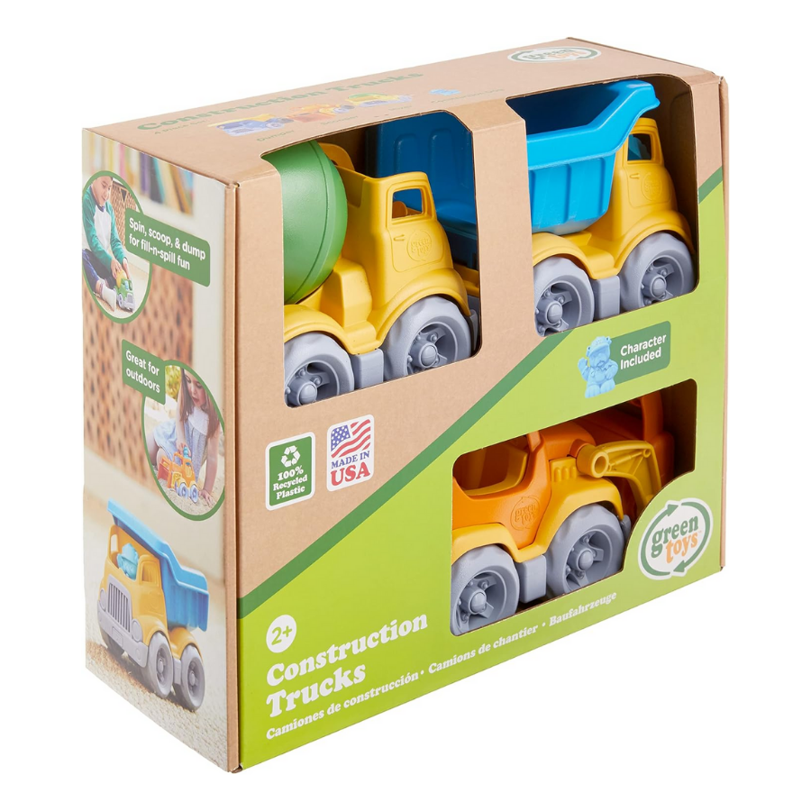 Construction Truck Green Toys
