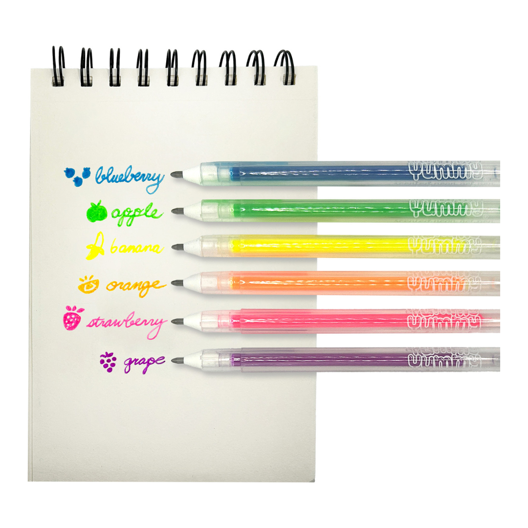 Yummy Scented Gel Pens - Neon