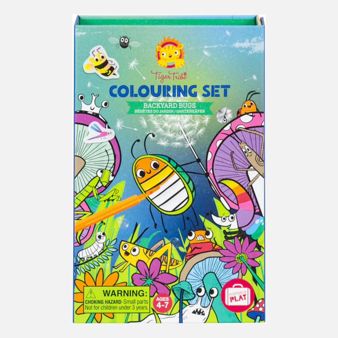 Coloring Set Backyard Bugs