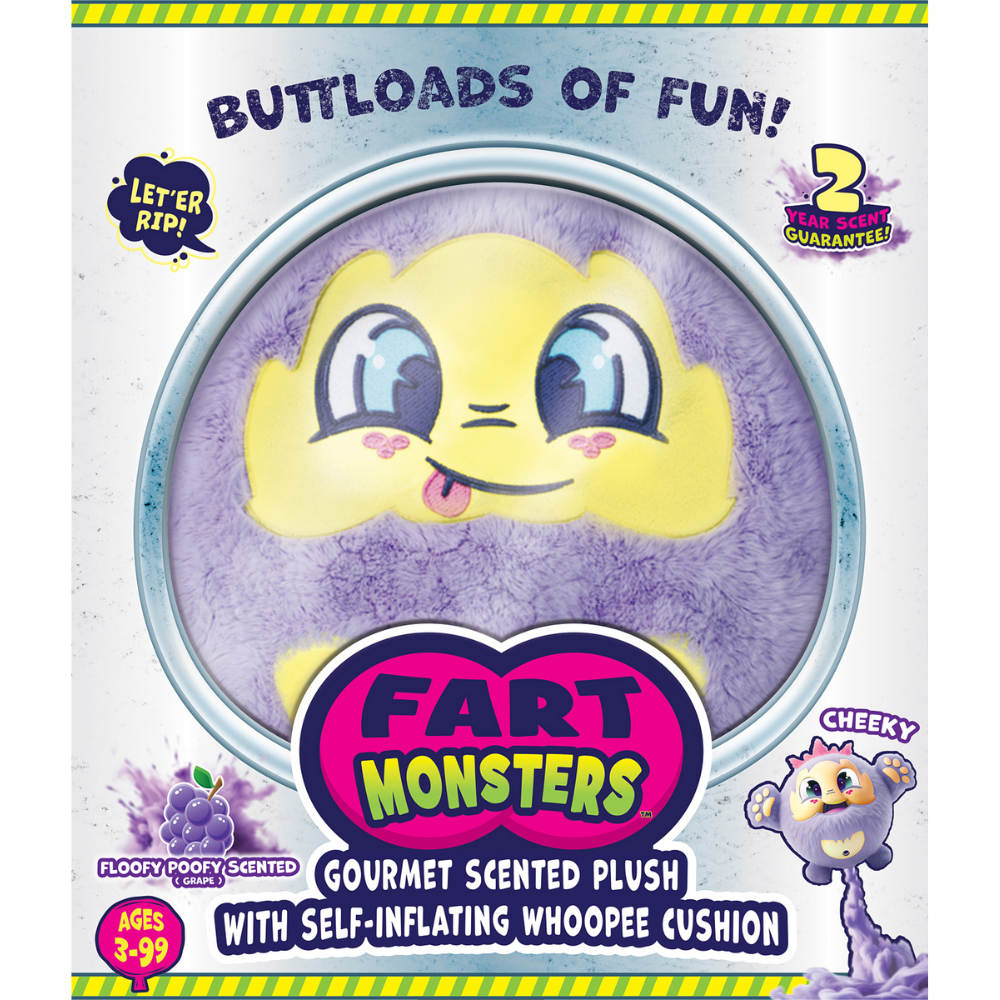Fart Monster Scented Plush Asst.
