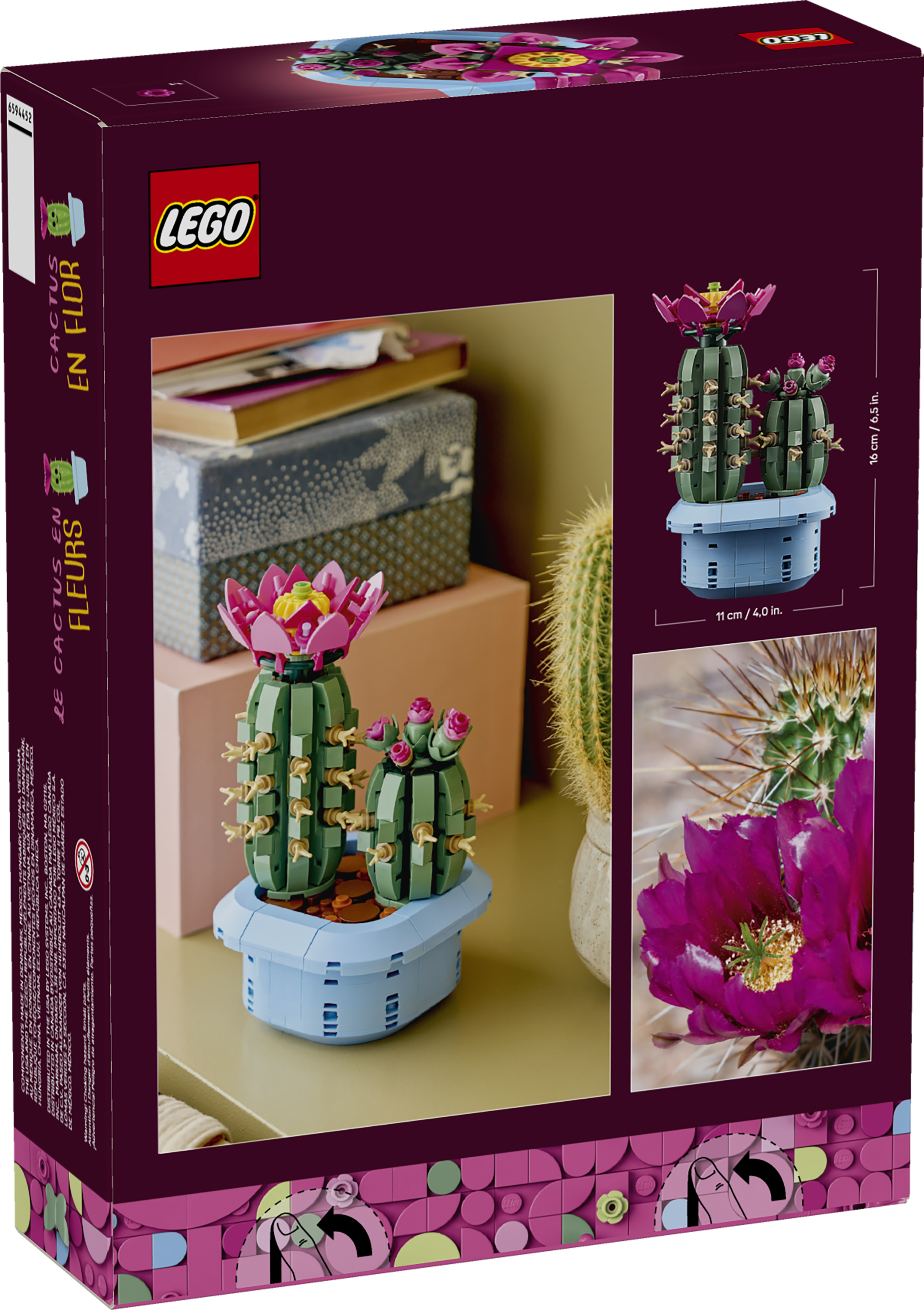 11509 LEGO&reg; Botanicals Flowering Cactus