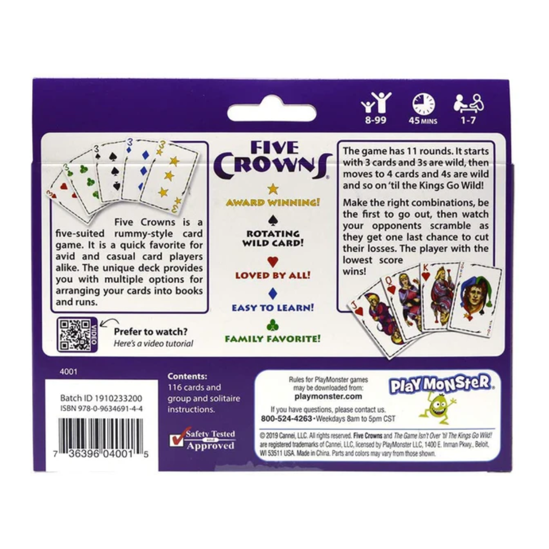 Five Crowns Card Game
