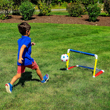 Soccer Goal with Ball and Pump
