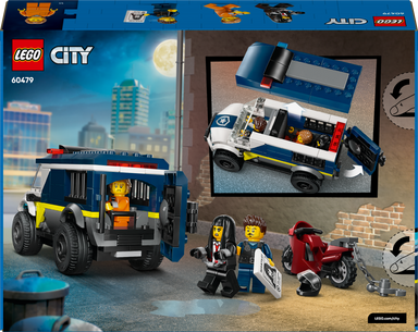 LEGO&reg; City Police Prisoner Transport Van Building Toy 60479