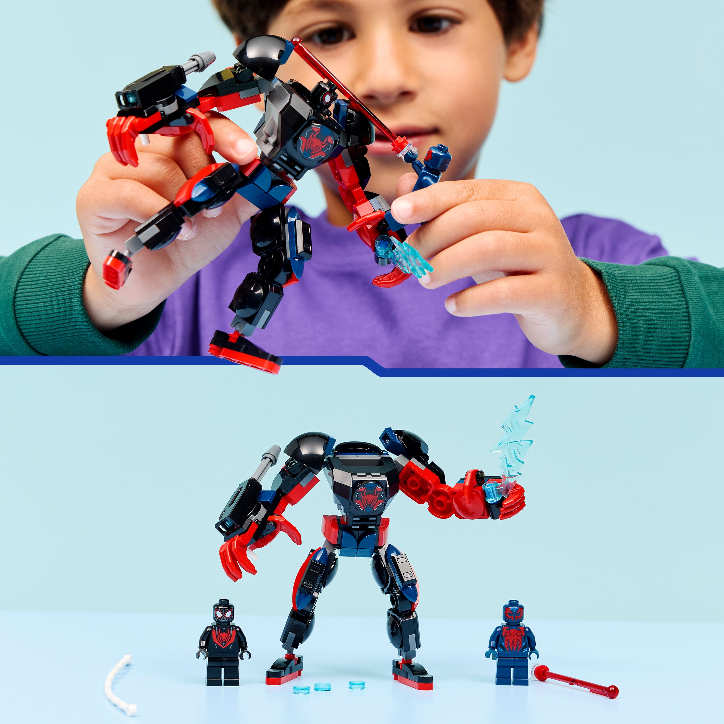 LEGO&reg; ǀ Marvel Miles Morales Mech vs. Spider-Man 2099 - 76337