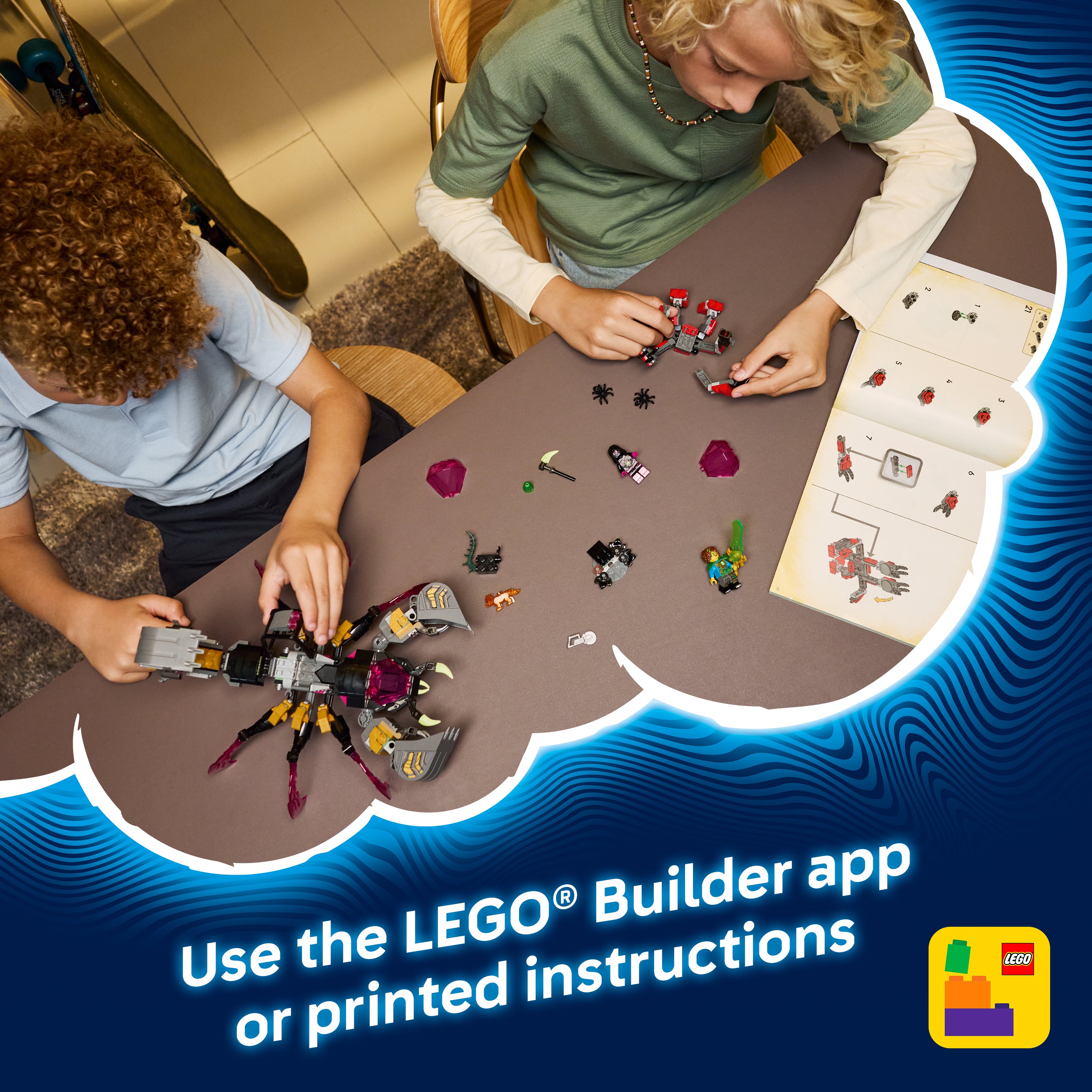 LEGO&reg; DREAMZzz&trade; Nightmare Scorpion Digger Building Toy 71513